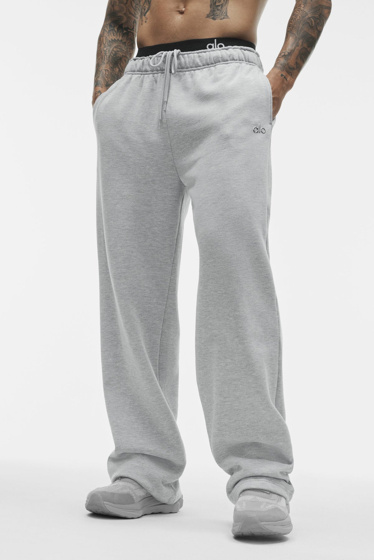 Accolade Straight Leg Sweatpant - Athletic Heather Grey